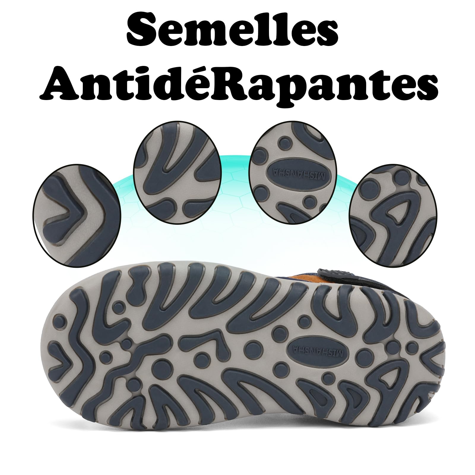 Mishansha Sandales Garçon Bout Fermé Été 24-38 EU | Chaussure de Randonnée, Enfants, Respirantes, Plage, Outdoor