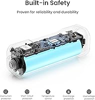 Vista 8 de KIWI design P5000 Compact Power Bank, 2 Pack 5000mah Battery Pack Compatible with Meta Quest 33S2Pro, 20W Fast Charing, Swap for Unlimited Power