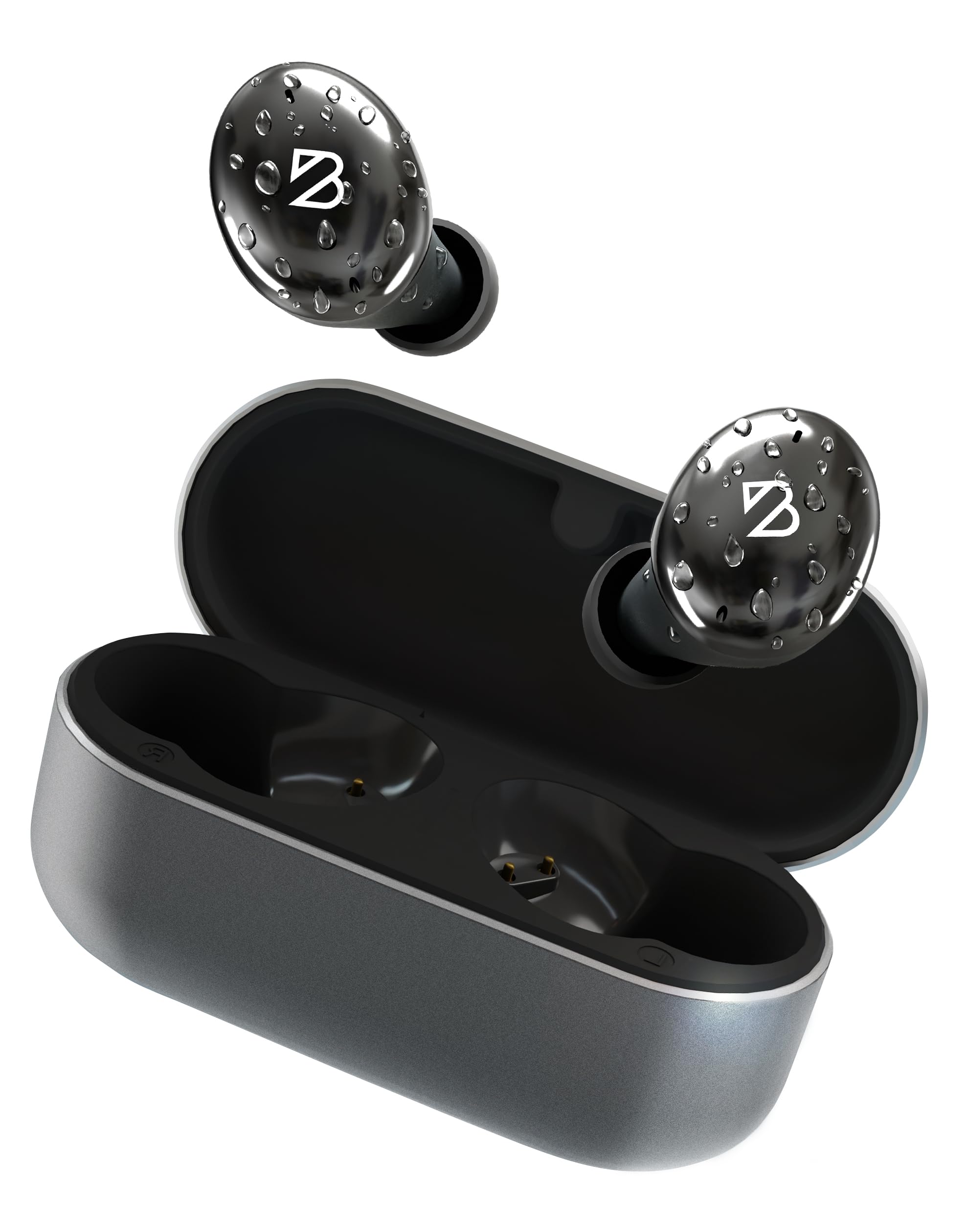 Sponsored Ad - Tempo 30 Wireless Earbuds for Small Ears - Award-Winning Sound, Sweatproof Bluetooth Earbuds, Comfortable Ear Buds for Women, Black Earphones Small Ear Canals, Long Battery Headphones