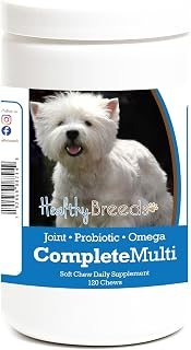 Healthy Breeds West Highland White Terrier All in One Multivitamin Soft Chew 120 Count