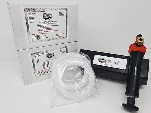 Kit de inicio de análisis de aceite que incluye kits de prueba, tubos y bomba de muestra