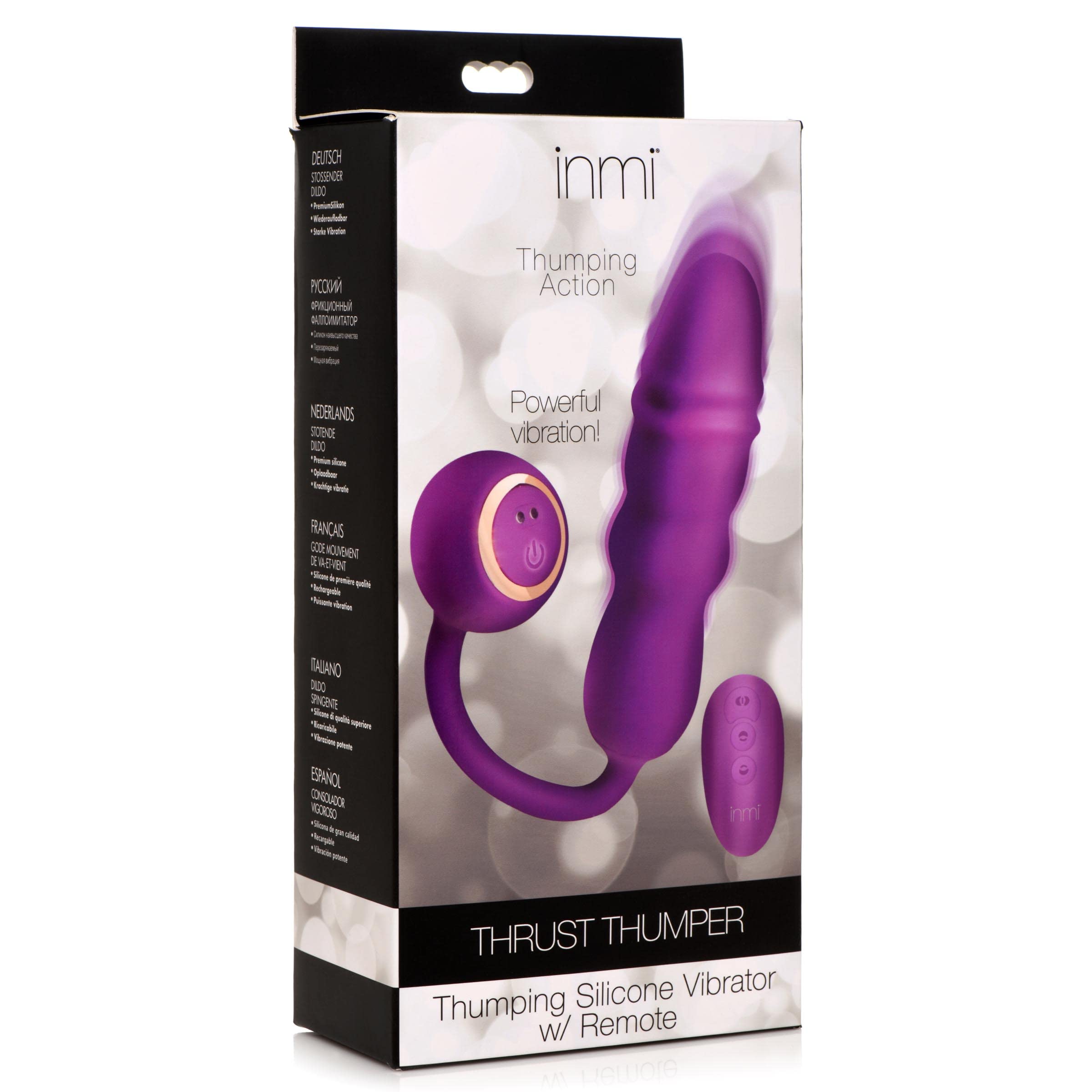 Amazon.com: INMI Thrust Thumper Thrusting Vibrator for Women with Remote. Sex  Toys for Female Pleasure & Couples Toy for Adults. Premium Silicone  Vibrating Dildo, Waterproof & Rechargeable