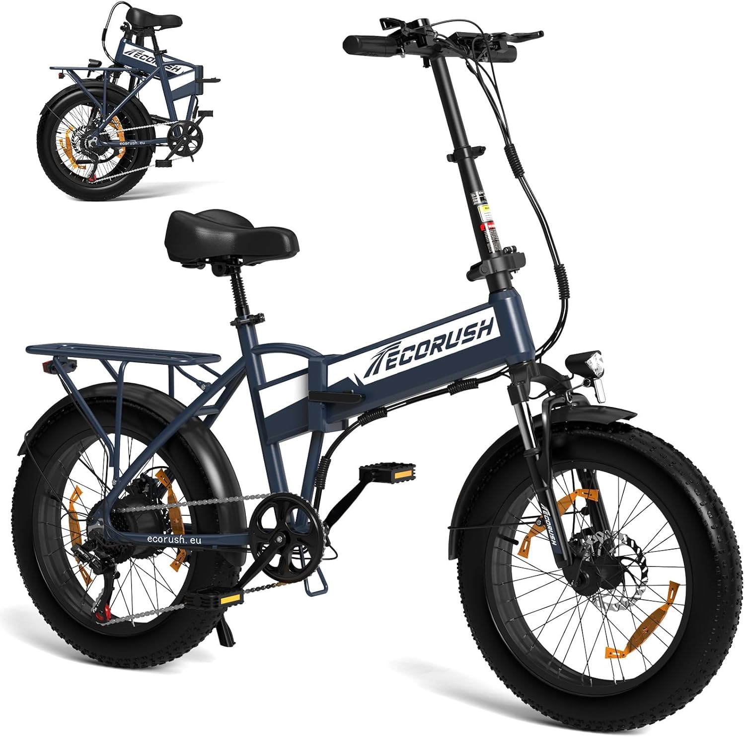 ECORUSH Klapp‑E‑Mountainbike