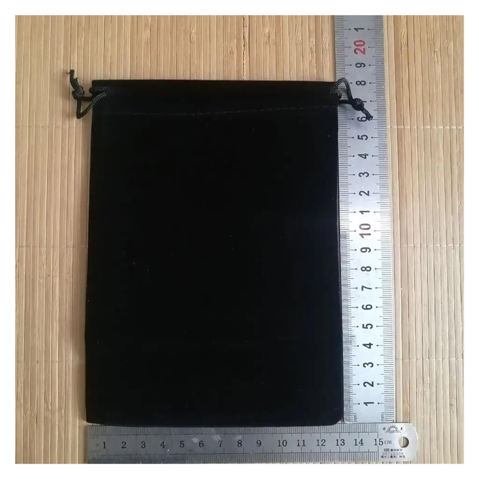 Samtbeutel Schmuckbeutel 20 Teile/los Schwarz Kordelzug Samt Taschen Schmuck Beutel Hochzeit Verpackung(30x40cm,25lot(500pcs))