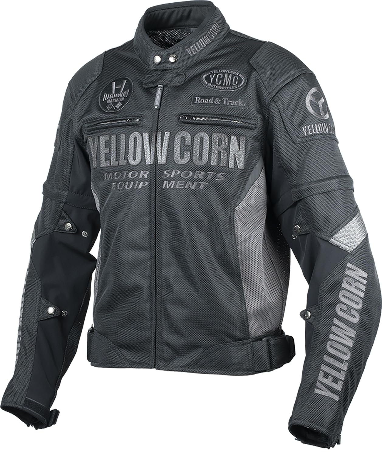 Amazon | イエローコーン YB-6102 メッシュジャケット BK/GM L 