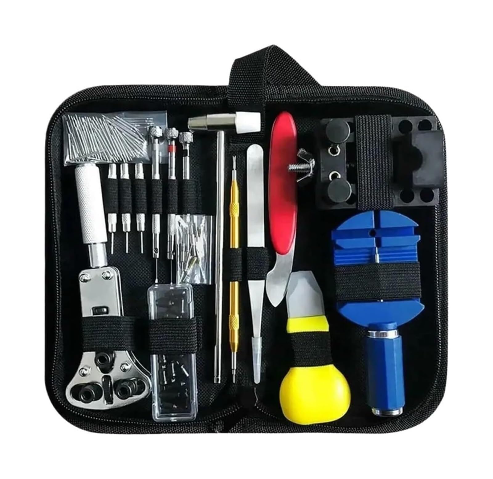 Kit de reparación Relojes 147 Piezas | Barra apertura removedor cajas, herramienta reloj, reemplazo removedor banda reloj inteligente