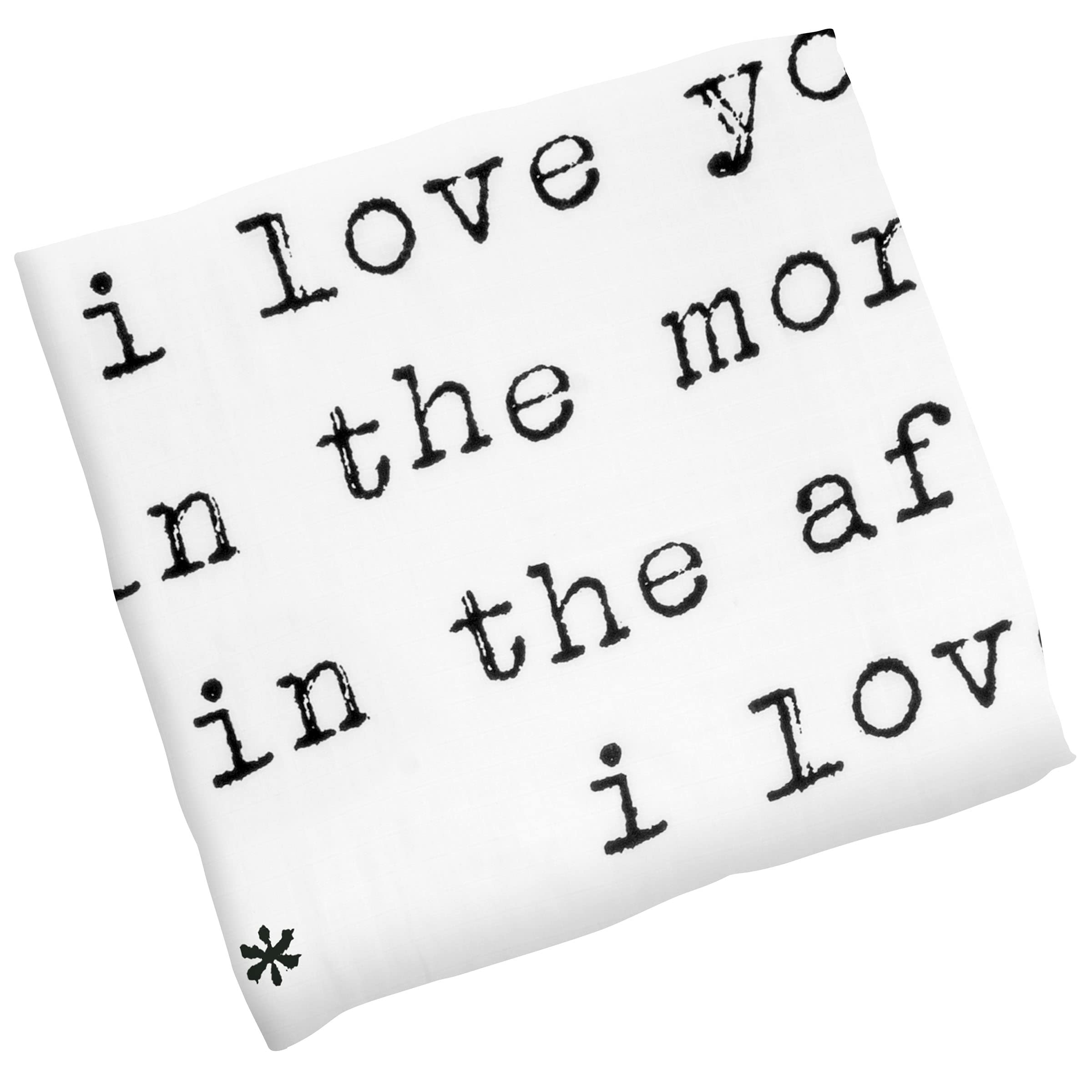 Stephen Joseph Muslin Sentiment Blankets Love You