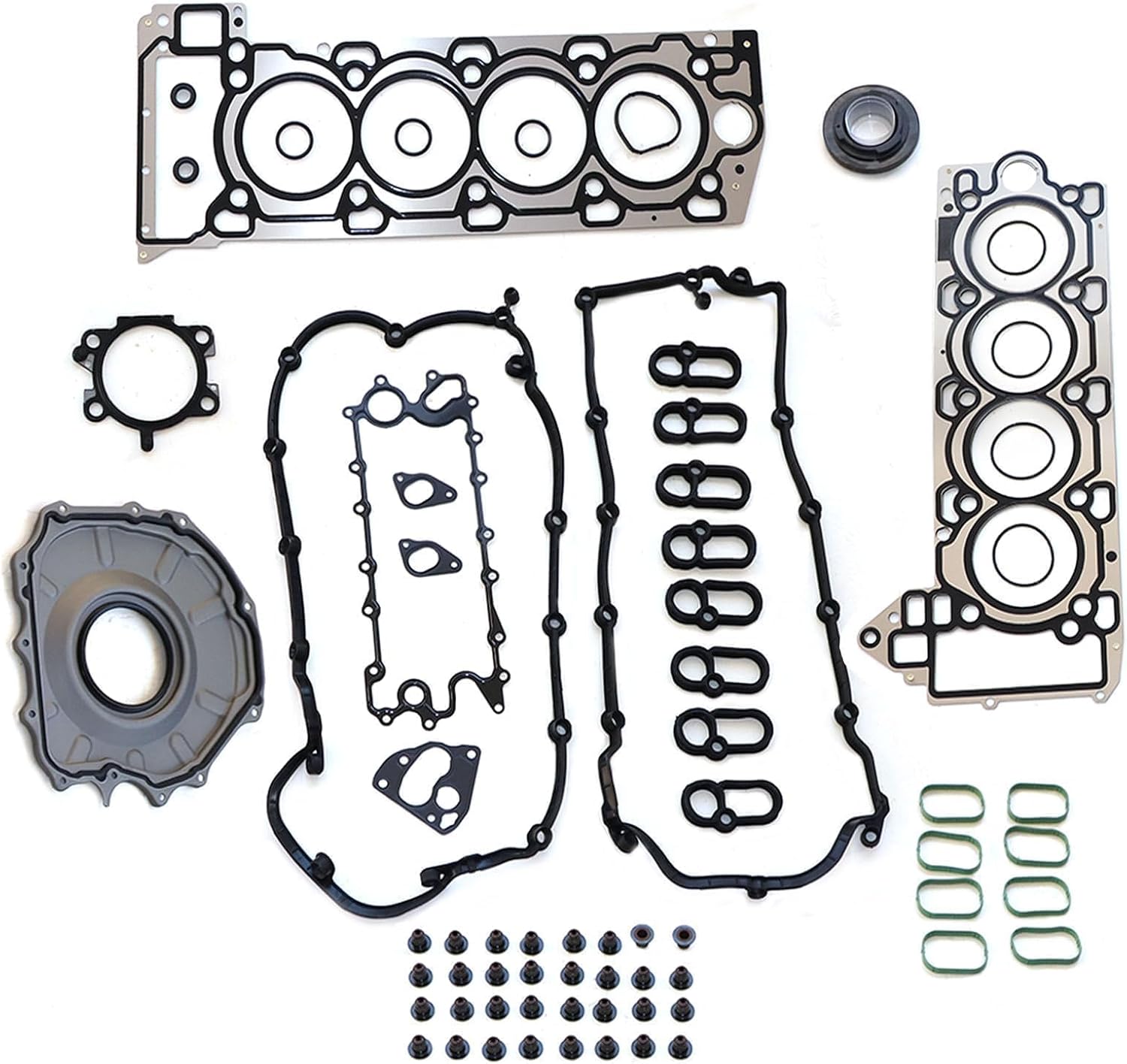 SecosAutoparts Engine Cylinder Head Gasket Set Compatible with Jaguar XJ XF XFR XFR-S 2010-2016 Compatible with Land Rover LR4 Range Rover 5.0L V8 2010-2020#AJ133 LR105293 LR105294 AJ813952