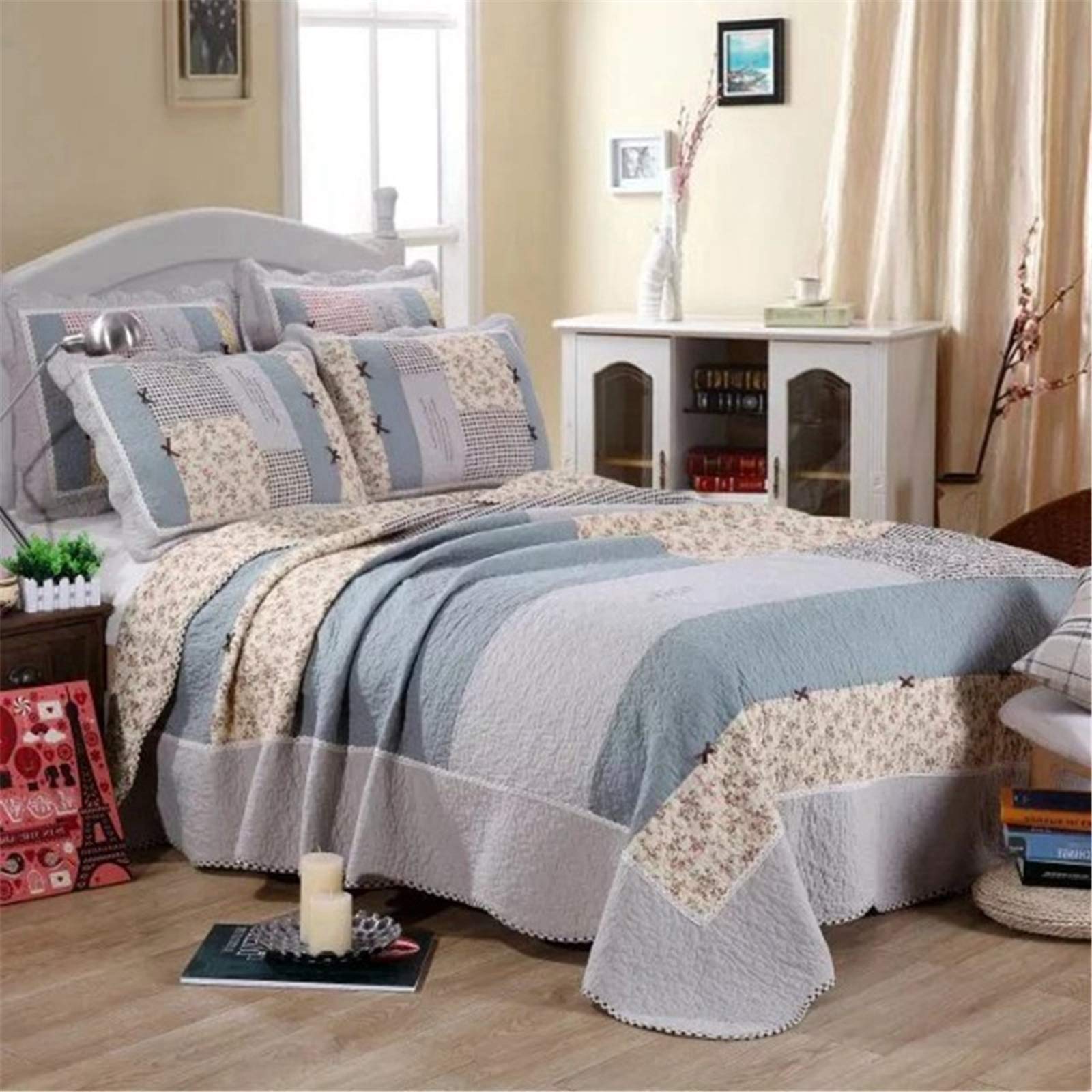 Parure de lit d'hiver en coton pour réchauffer votre chambre avec style et douceur
