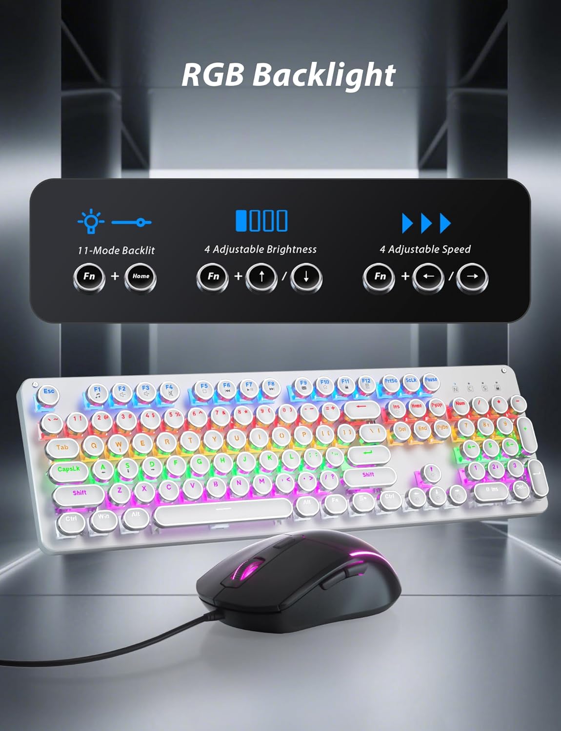 RGB Backlight control instructions