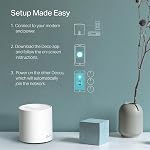 TP-Link Double bande AX1800 WiFi 6 Routeur Wi-Fi Mesh (Déco X20) - Couvre jusqu'à 2,200 Qc. Ft., remplace les routeurs sans fil et les extenseurs, unité supplémentaire