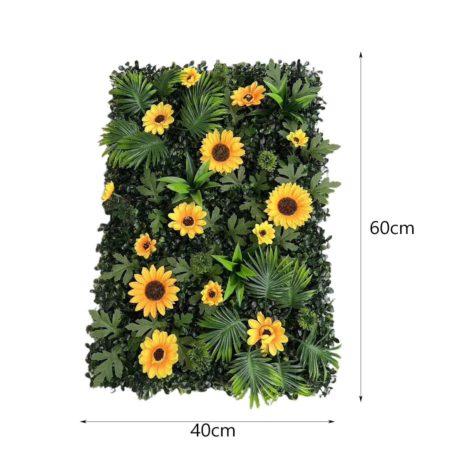 IOIUSKKU Pannello da parete con fiori artificiali di qualità, affidabile, per esterni, bellissimo decoro per sfondi di eventi, feste e matrimoni, pannello da