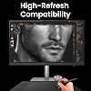 Monitor BenQ PD3226G de 32" 4K UHD (3840x2160) 144Hz para diseñadores, IPS, 95% P3, 100% sRGB, Thunderbolt 4 de 90W, calibración por software, KVM, Daisy Chain, panel Nano Mate sin reflejos, altura ajustable | 95% P3, 100% sRGB, contraste 2000:1, calibración por software, KVM, Daisy Chain, panel Nano Mate, altura ajustable 7