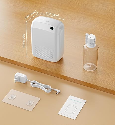 Miniatura 7 de Difusor de aceite esencial sin agua, cobertura de 3000 pies cuadrados para oficina de hotel en casa, máquina de aroma de aire frío de 13.5 fl oz