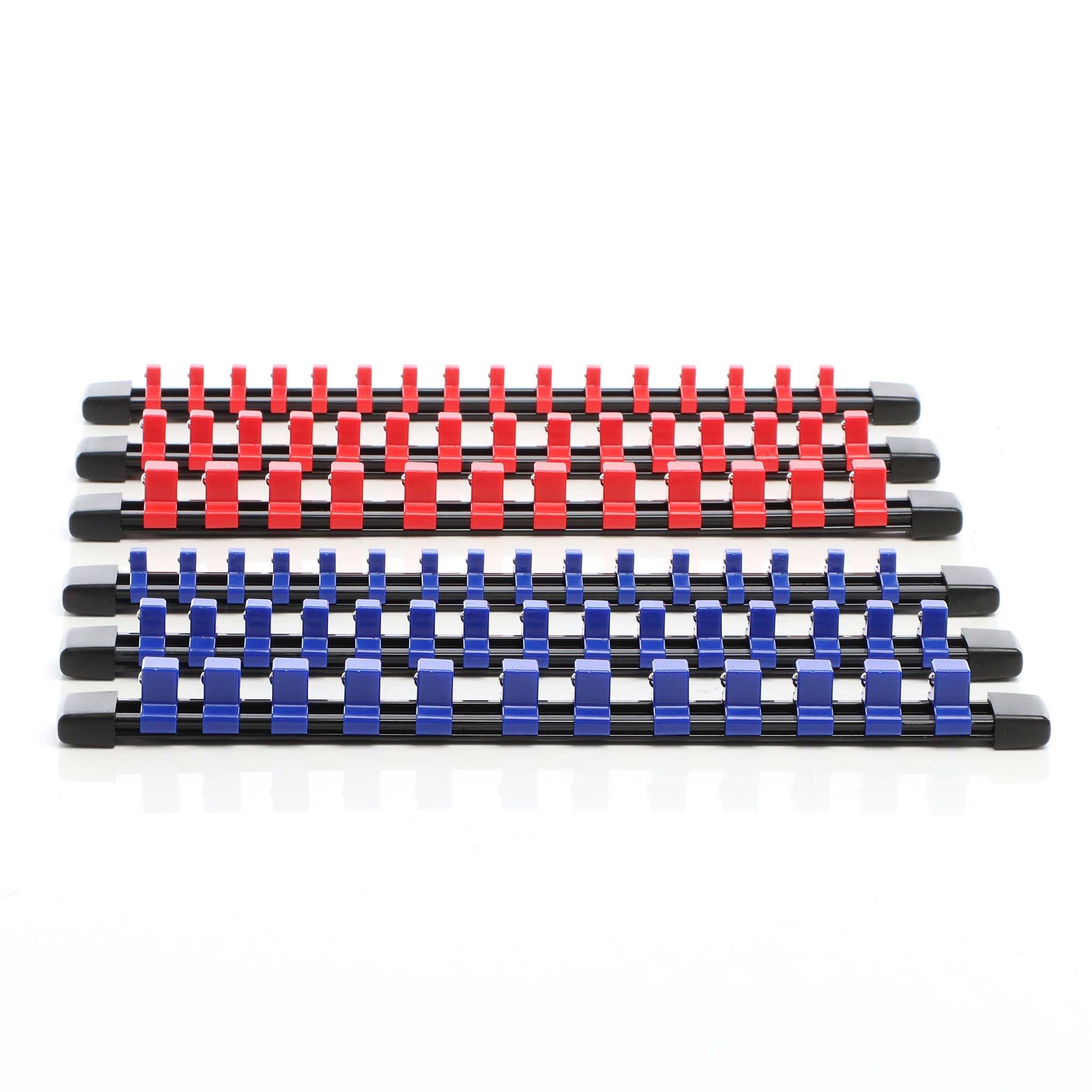 XPOtool 6x Porta bussole Supporti per bussole in ABS Guide per 86 punte 1/2", 1/4" e 3/8"