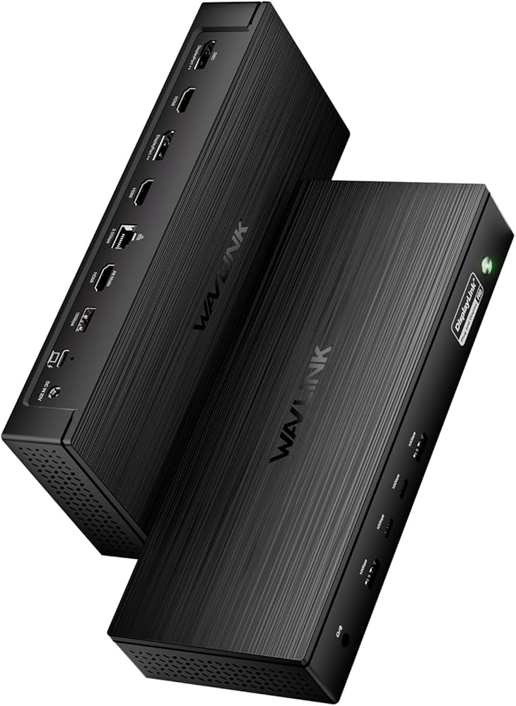 Amazon.co.jp: WAVLINK DisplayLink-7400 ドッキングステーション