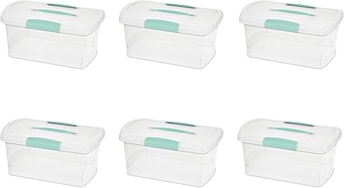 Miniatura 6 de Sterilite Contenedores de almacenamiento grandes y medianos (6 unidades)