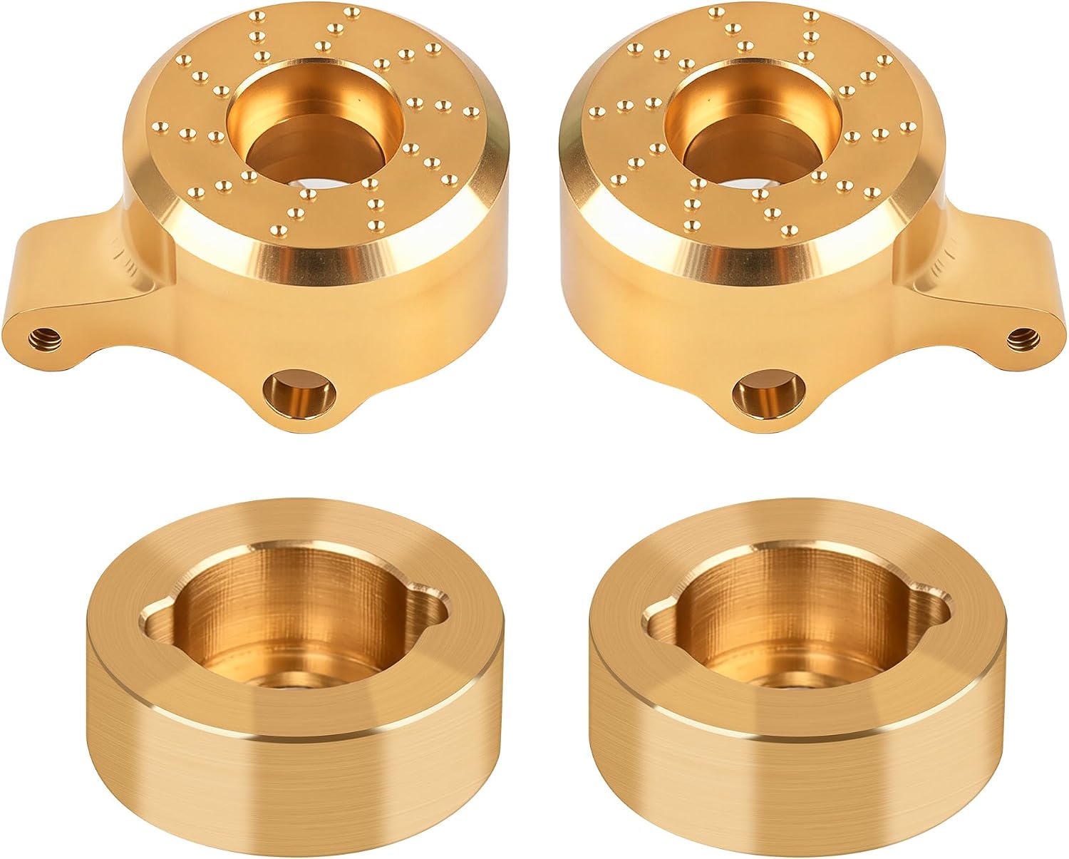 Front & Rear Brass Wheel Weights for Axial SCX30 1/30 RC Crawler Upgeade Parts
