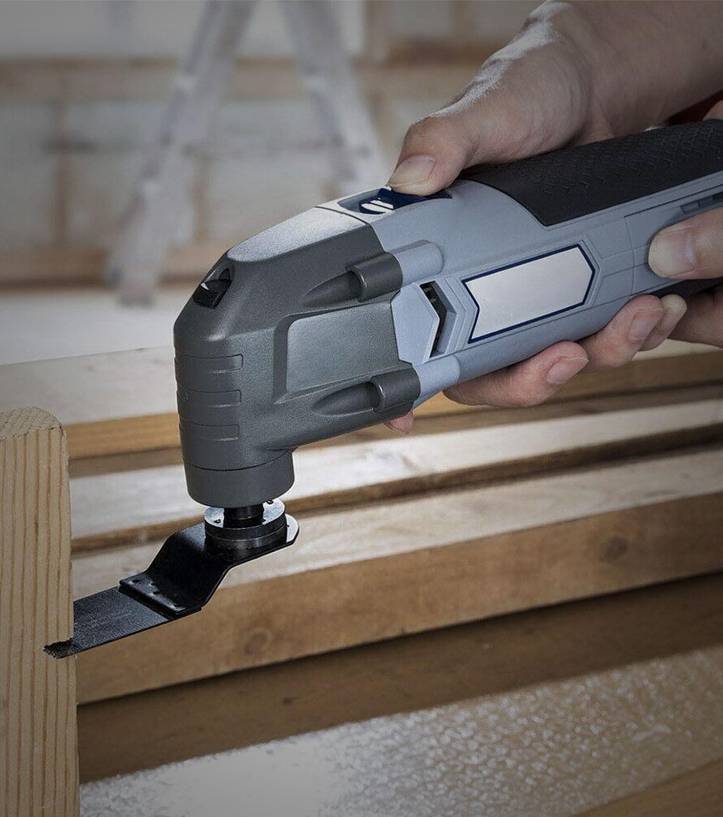 Lame Per Utensile Oscillante - Set 6 Pezzi, 34 Mm, In Acciaio Al Carbonio, Per Legno E Metallo - Foto 3