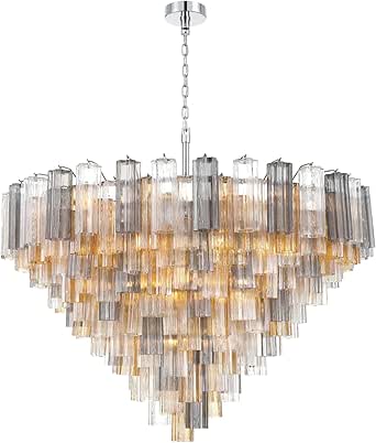 Crystorama Addis 49'' Polished Chrome Chandelier
