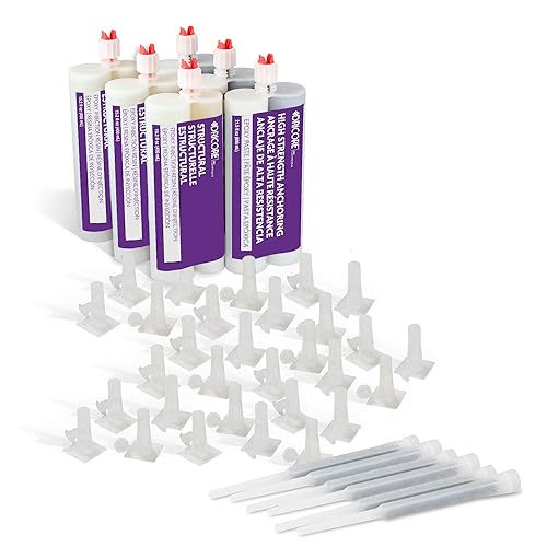 DRICORE PRO Kit de resina de inyección epoxi estructural de reparación de hormigón (30 pies)  El mejor juego todo en uno con relleno inyectable para disponible en Yaxa Peru
