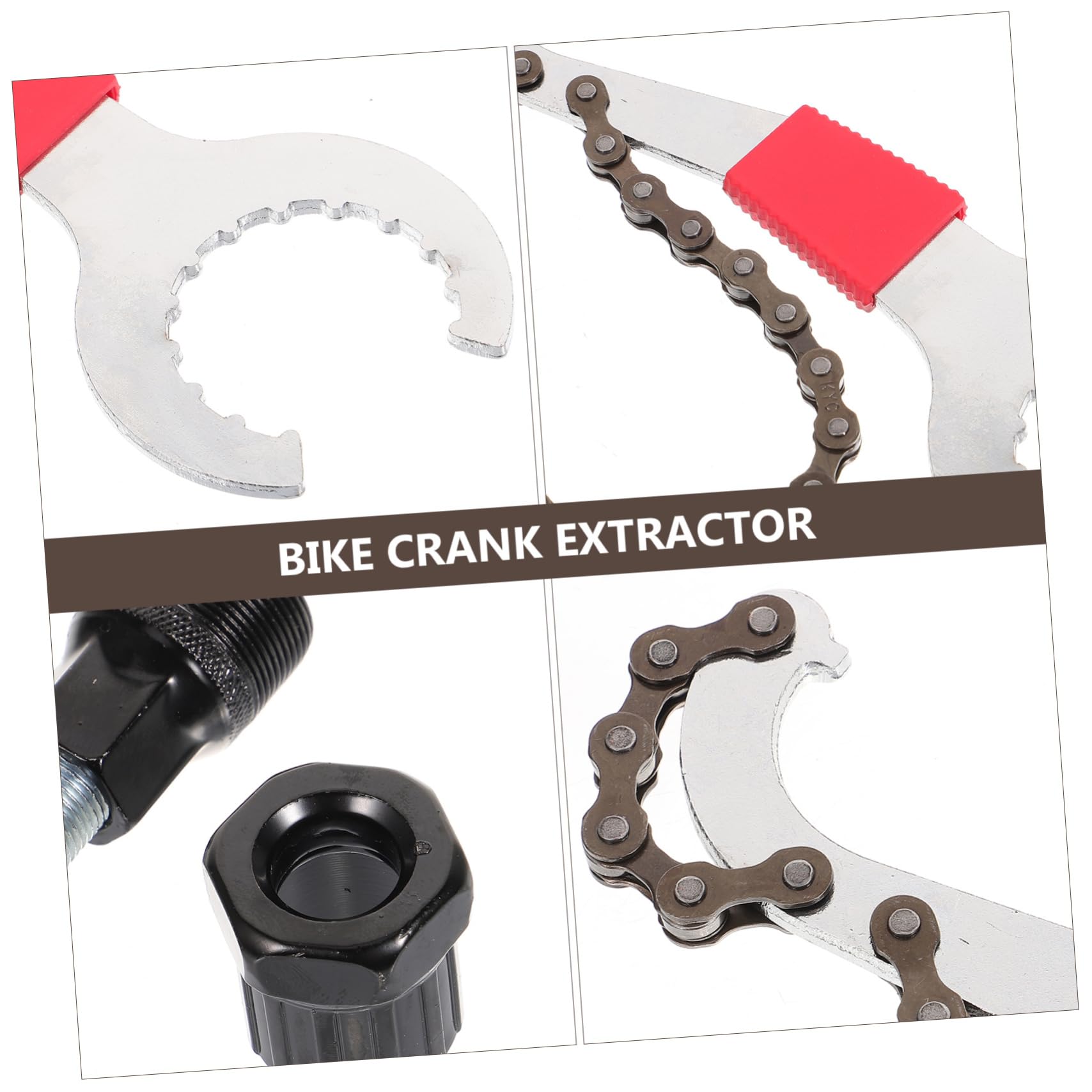 1 Set Estrattore Pedivella per Bici Strumento in Resistente per Rimozione Crank Arm Utensile per Biciclette e Mountain Bike Accessorio Indispensabile per Meccanici e Appassionati