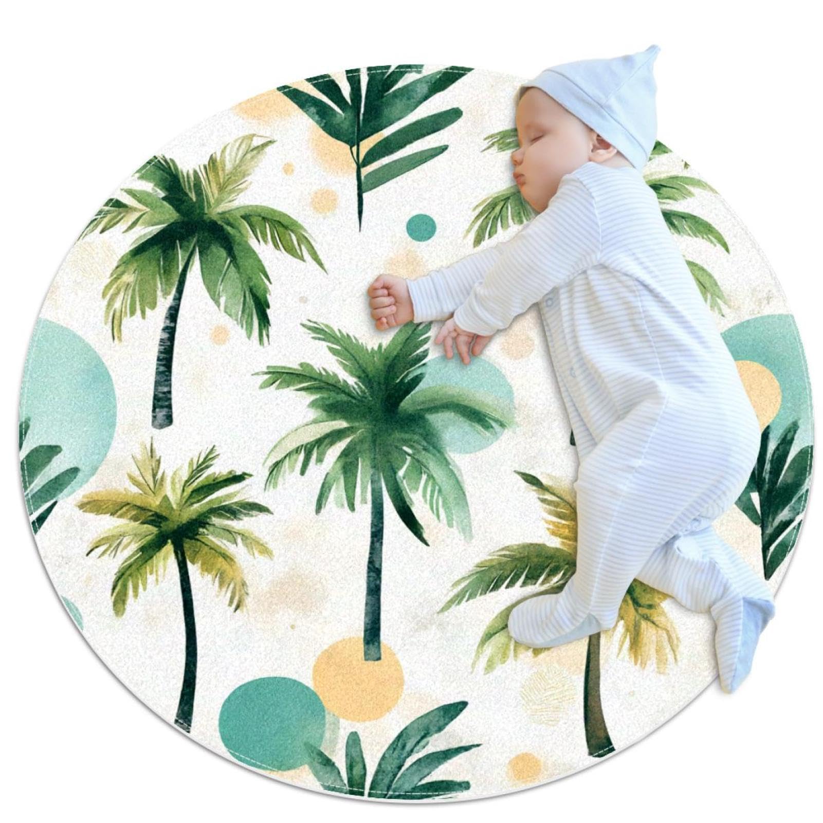 Tapis de sol antidérapant rond pour sécuriser la salle de bain et la chambre