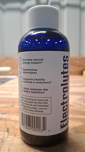 Miniatura 2 de Suplemento de electrolitos iónicos líquidos | Reponer | Rehidrata | Apoya la salud muscular | sodio, potasio, calcio, magnesio, minerales traza |