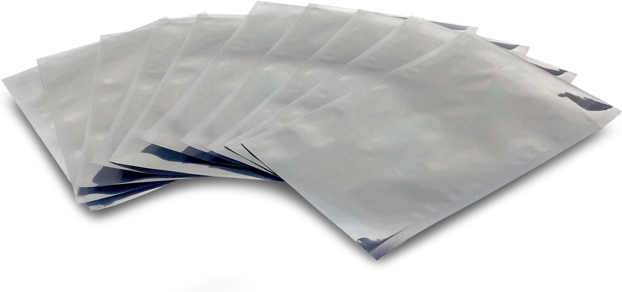 4" x 8" - Static Armour - Pack of 100 - Open Top Static Shielding Bags