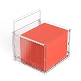 UMAIL File Box,Hanging File Organizer,Portable Storage Bins with Lids,Letter-size File Holder File Cabinet for Office/Home/Decor No Folders(1pack