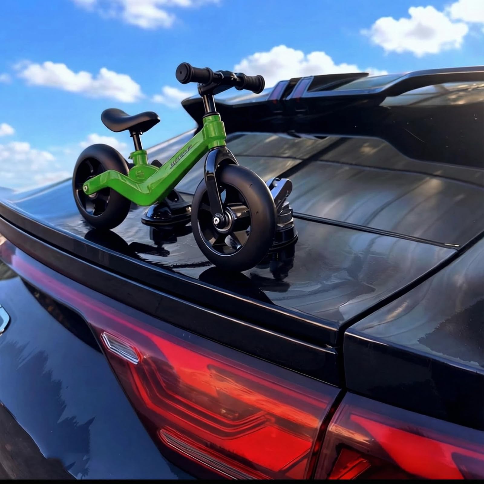 Decoración de metal para coche ideal para viajes en familia y techos solares