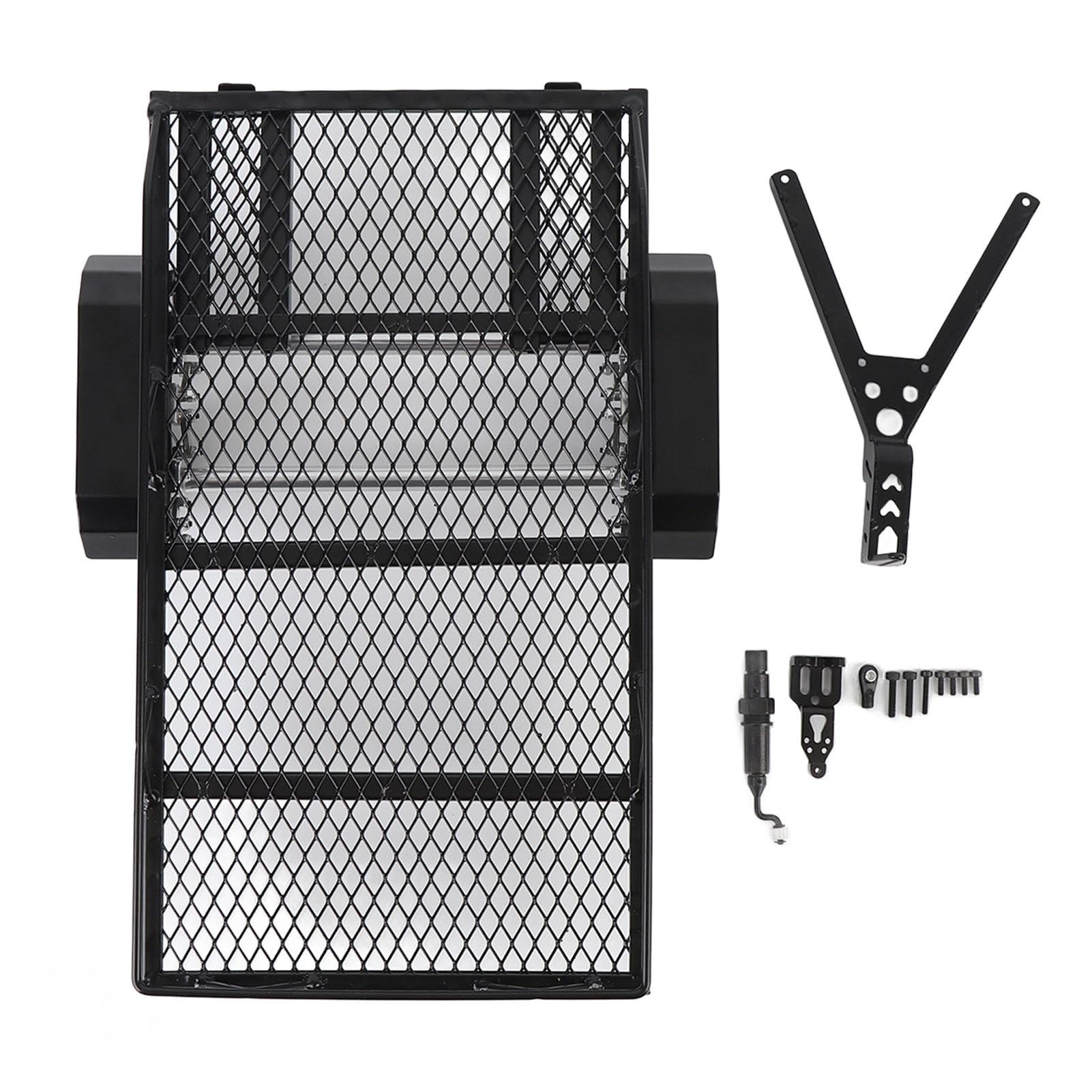 Remolque de Plataforma Plana RC, Alta Capacidad de Carga de Doble Eje, Kit de Remolque de Plataforma Plana de Metal Grande Hueco sin Costuras con Gancho para Orugas RC
