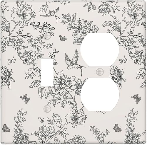 Miniatura 108 de Cubiertas de Interruptor de Luz de 1 Gang Medieval Abstracto Moderno Luna Estrellado Gran Ola Toggle Simple Placa de Pared Cubierta Decorativa de