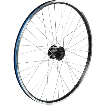 XB3 Front Wheel 28 Inch with Eyelets Shimano Hub Dynamo Rim Brakes Black