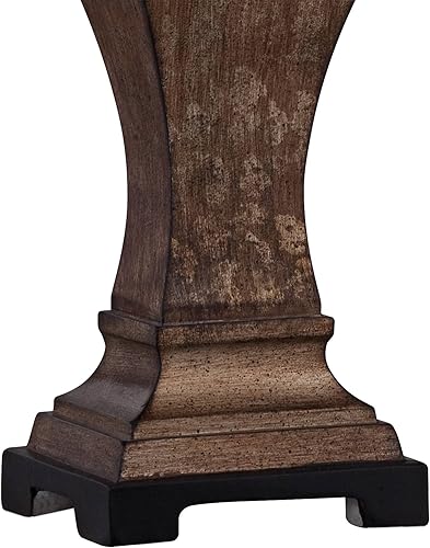 Miniatura 5 de Regency Hill Edgar - Juego de 2 lámparas de mesa rústicas con urna de 29 pulgadas de alto, estilo casa de campo, estilo rústico, acabado de bronce