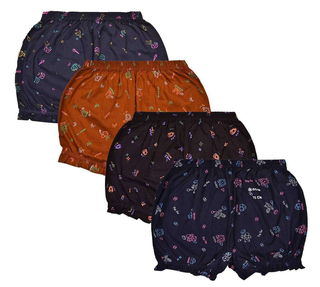 lykor Bloomer Print Women's 100% Pure Cotton Bloomer - Soft, Comfortable, and Skin-Friendly(Pack of 4)(Color mayvary)-picture-10