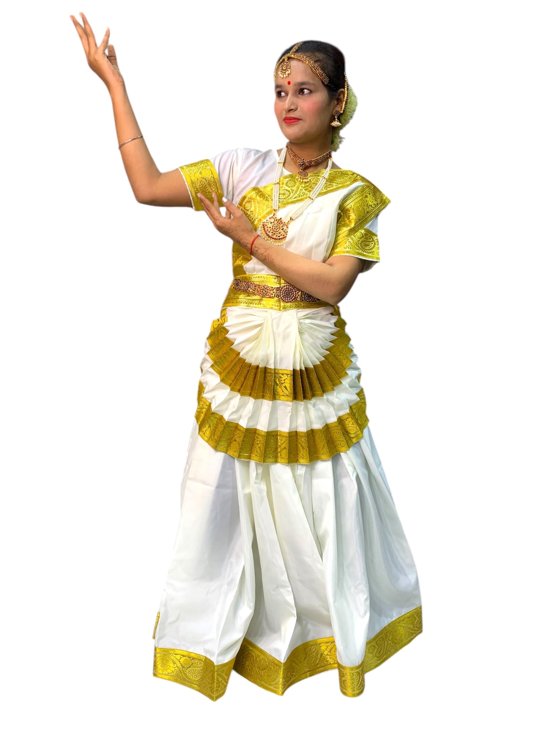 modern mohiniyattam dress Dr. Neena Prasad's innovative New Mohinyattam Costume