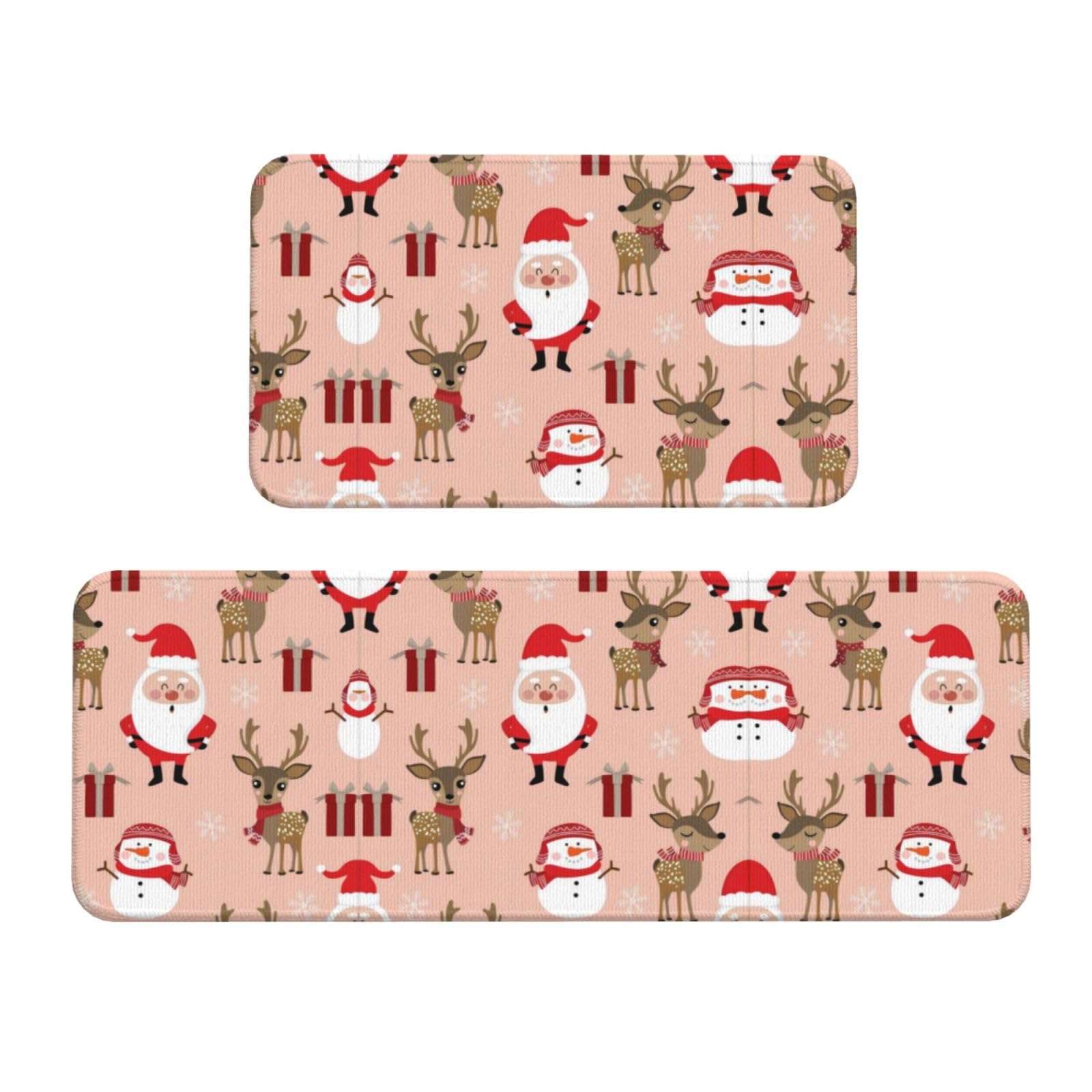 Alfombrillas de cocina decorativas para regalar en Navidad y renovar el lavadero