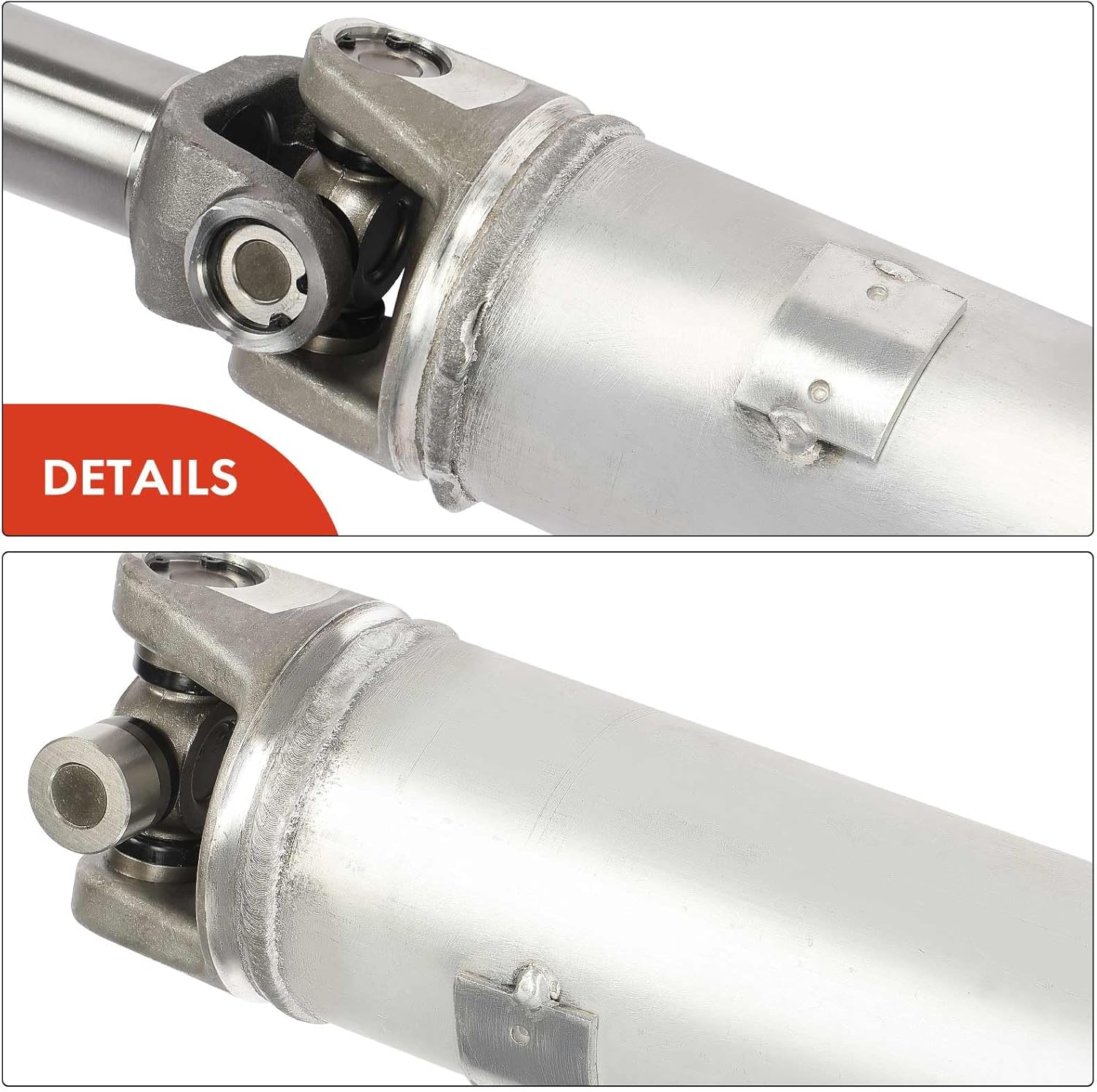A-Premium Rear Drive Shaft Driveshaft Assembly Compatible with Chevrolet Express 2500 Express 3500 2003-2009 & GMC Savana 2500 Savana 3500 2003-2009, [RWD 135.0"Wheelbase], Replace#25957028