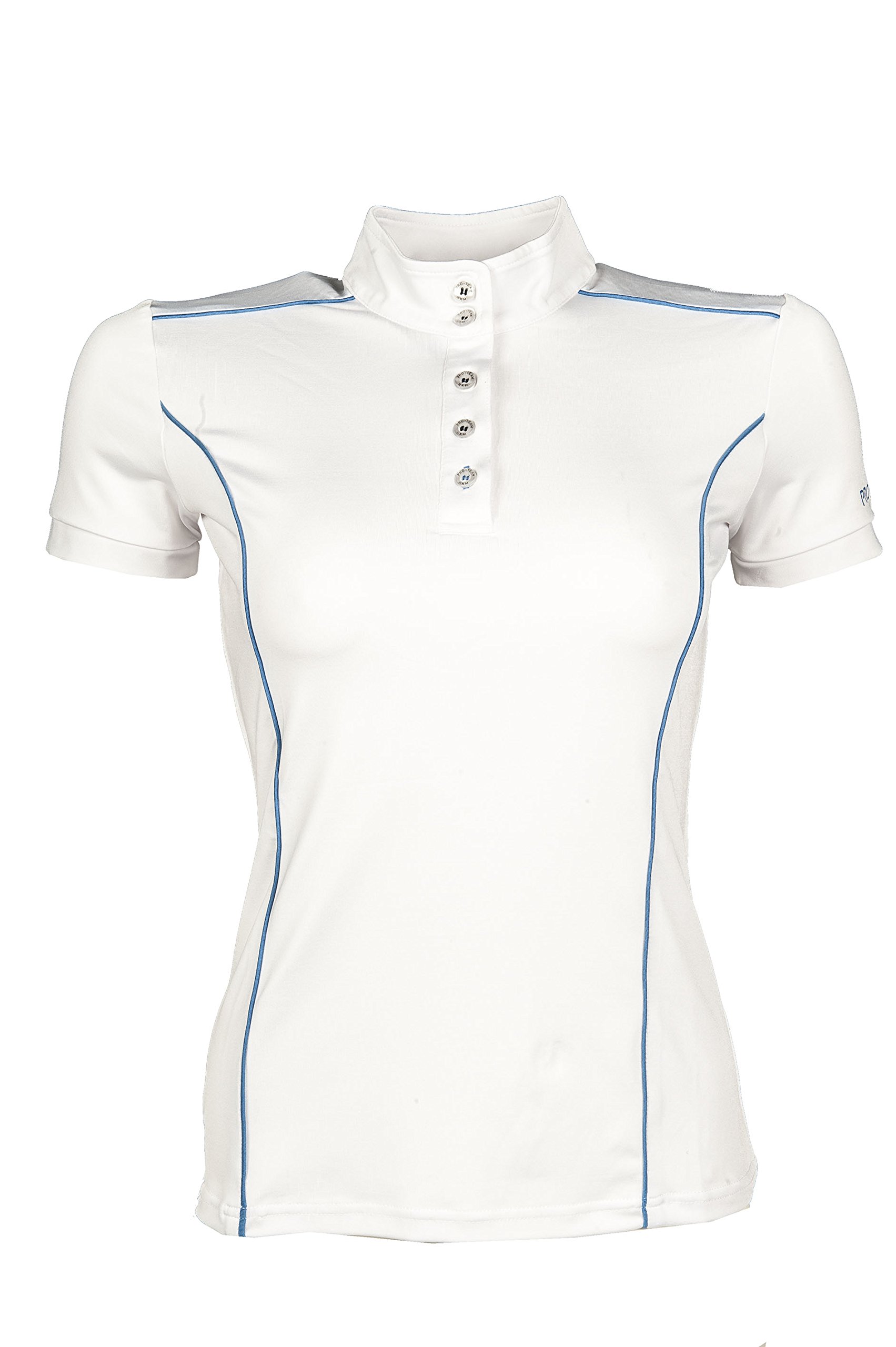 HKM Turniershirt -International-, Groesse:XXL, Farbe:Weiss