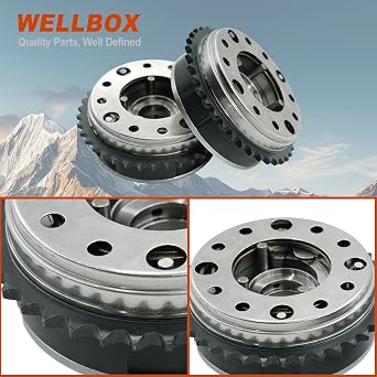 VVT Camshaft Sprocket Gears Intake & Exhaust - Compatible with BMW X3 X4 Z4 520 528 328 428i N20 N26 - OE 11367583818 11367583819