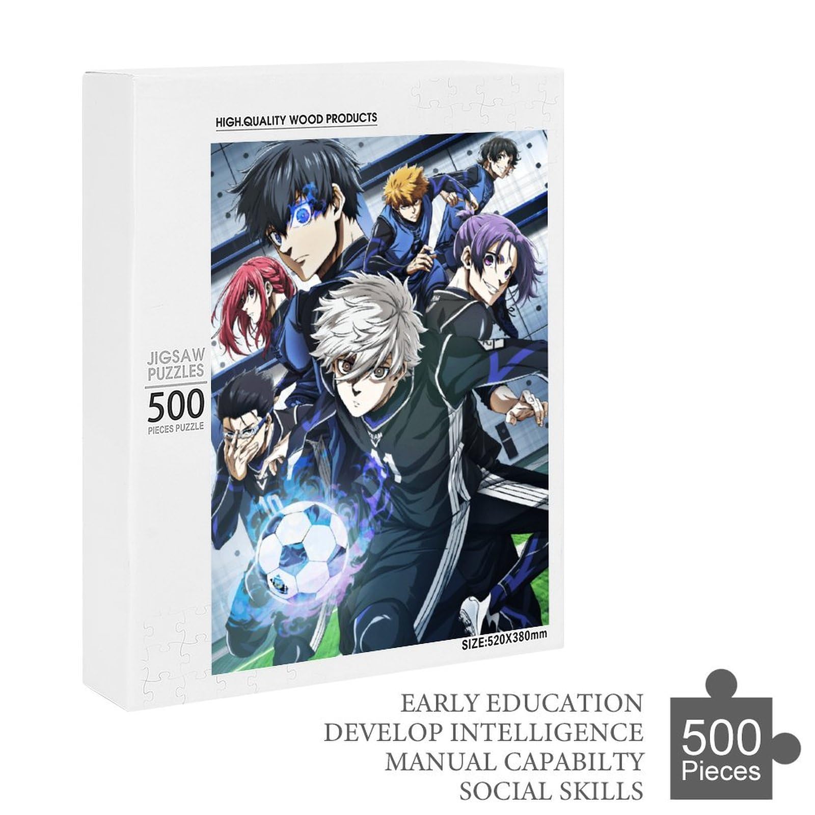 Amazon.co.jp: Blue Rock Jigsaw Puzzles 500 Pieces Ichi