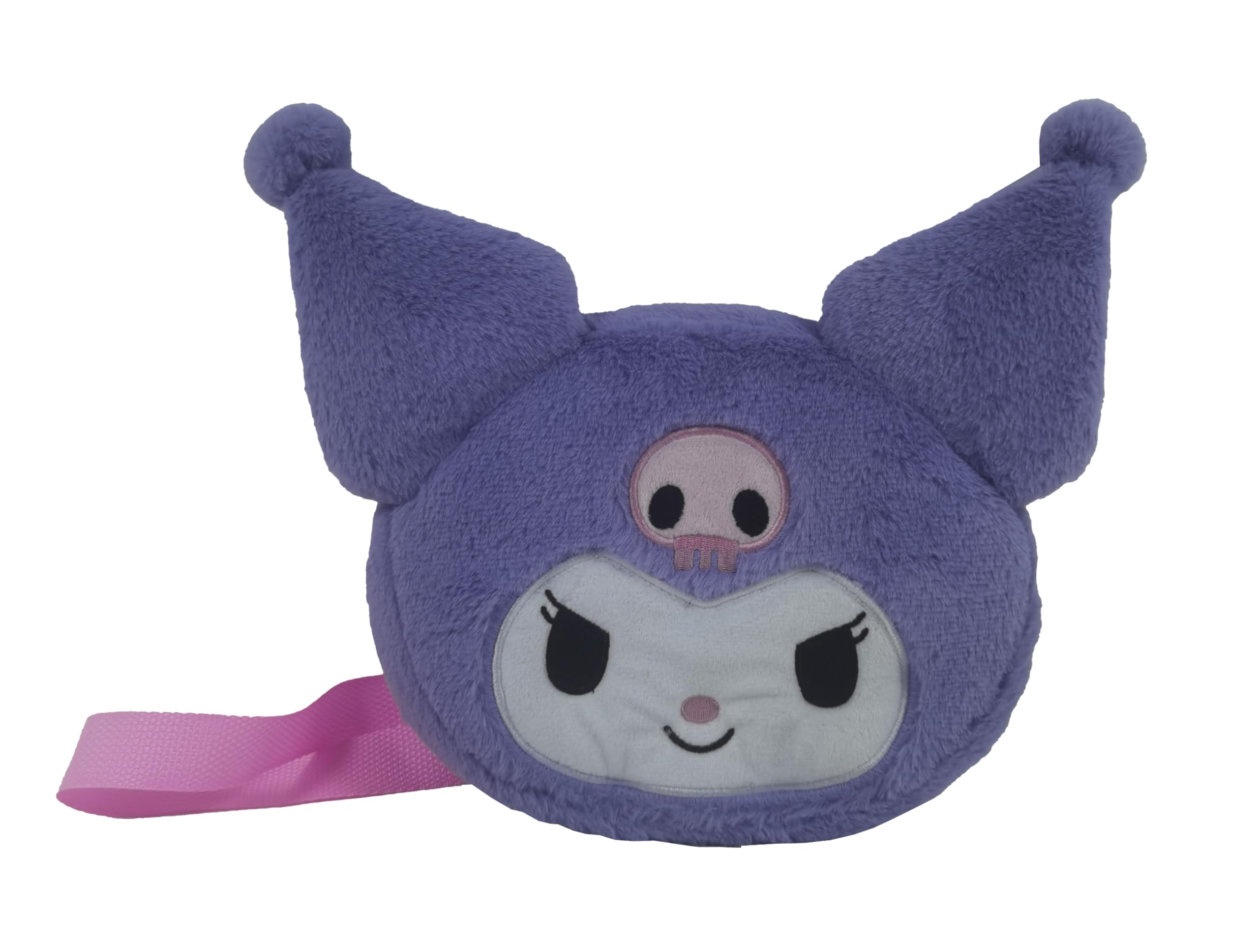 CYPBRANDS - Hello Kitty, Kuromi, Sanrio, Bag, Plush, Handbag, Purple Colour, Official Product, berry, Medium