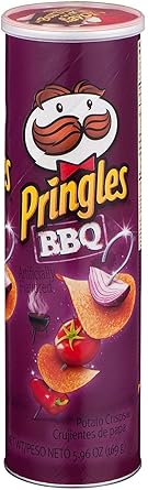 PRINGLES BBQ 5.96OZ by PRINGLES Pack of 12