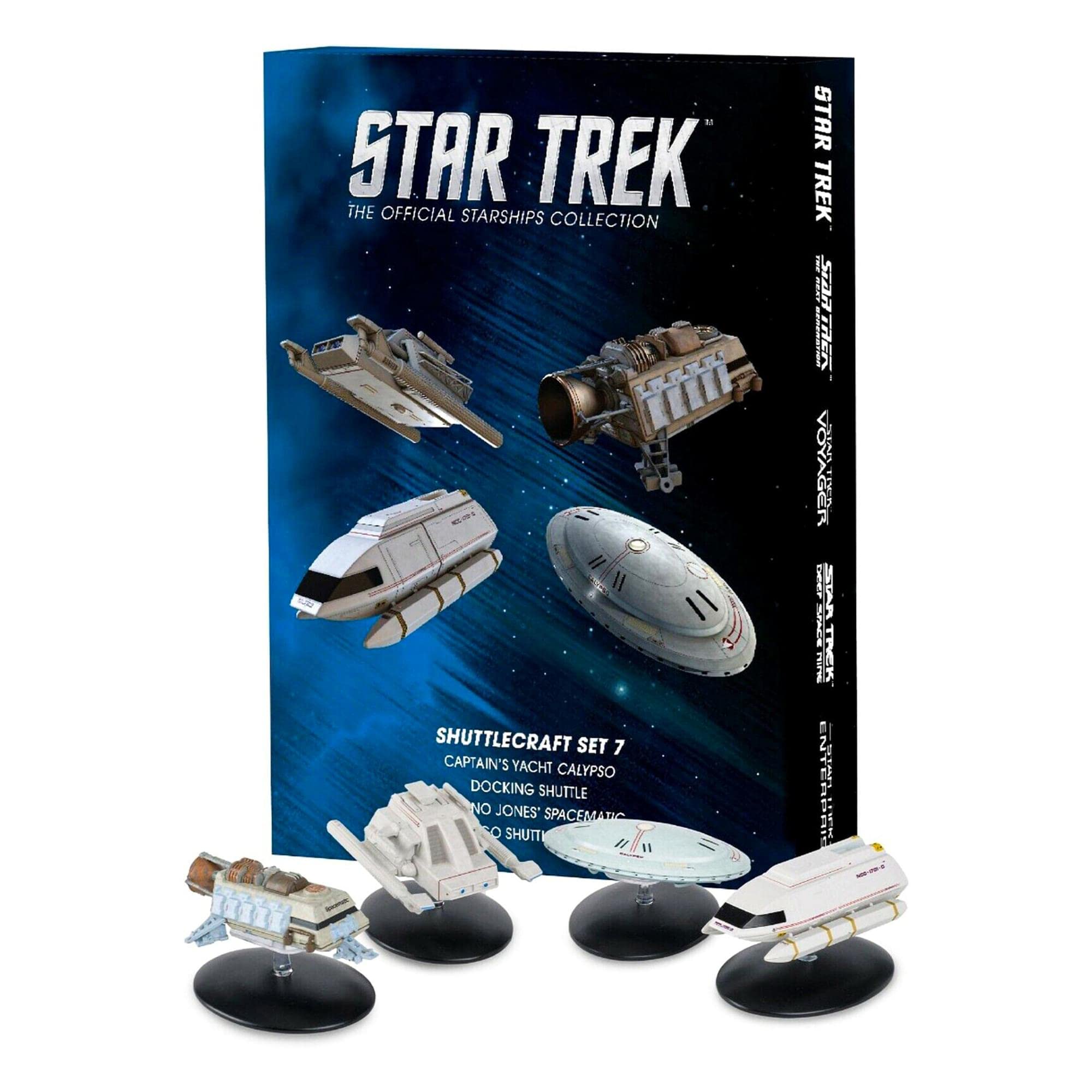Star Trek Réplica de barco Eaglemoss | Juego de lanzadera 7