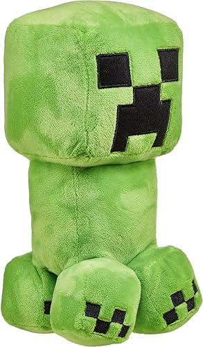 Vista 4 de Mattel Minecraft - Muñecos suaves de peluche básicos, inspirados en videojuegos, juguetes coleccionables, regalos para niños y fanáticos a partir