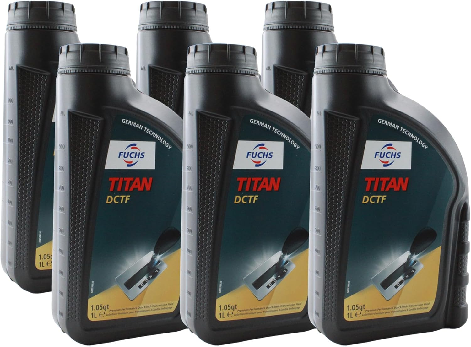 Fuchs 6 Liter TITAN DCTF Double Clutch Transmission Fluid (6 x 1L)