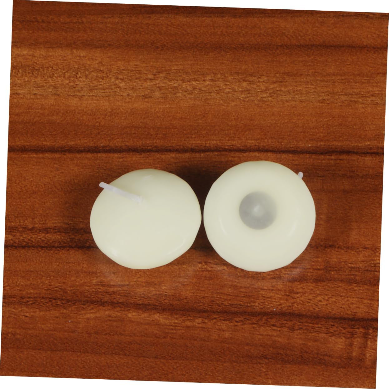 Zerodeko 50pcs Floating Candles for Weddings Romantic Party Decoration Mini Wax Discs for Centerpieces for Year and Christmas Events