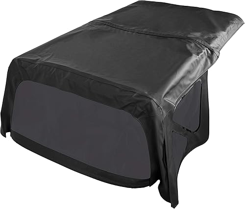 Miniatura 2 de ECOTRIC Parte superior blanda de ventanas tintadas, compatible con Suzuki Sidekick/Geo Tracker 1995-1998, cubierta superior suave para senderos,