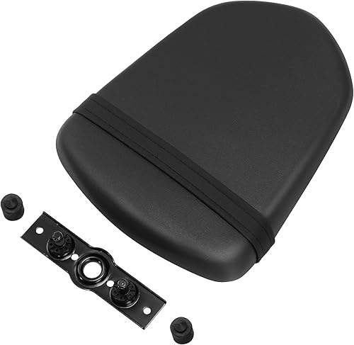 Miniatura 6 de Green-L Juego de cojines de asiento para moto PU para piloto y pasajero, compatible con Suzuki GSXR600 GSXR750 2006-2007